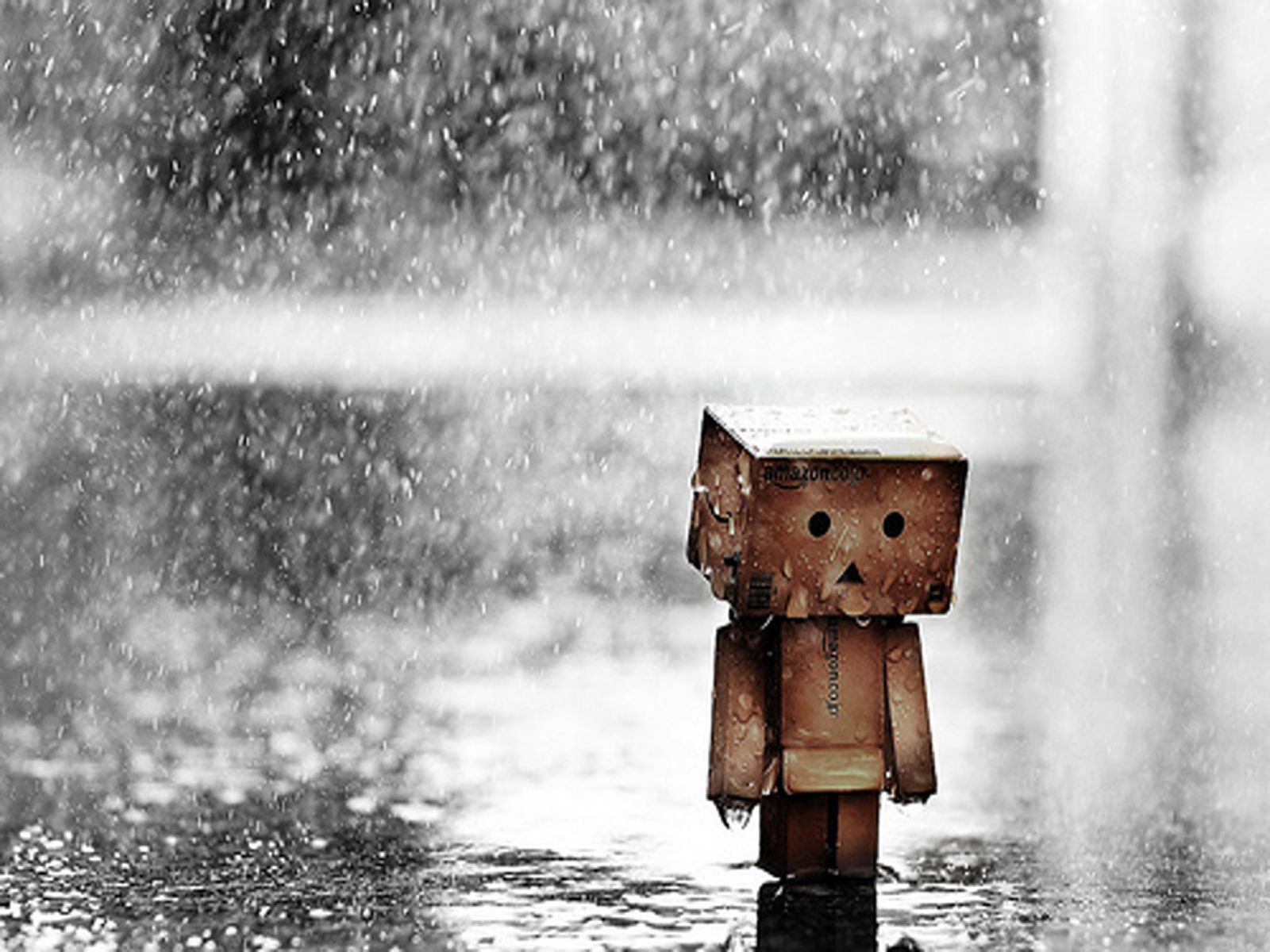 Hình ảnh mưa buồn cô đơn thất tình