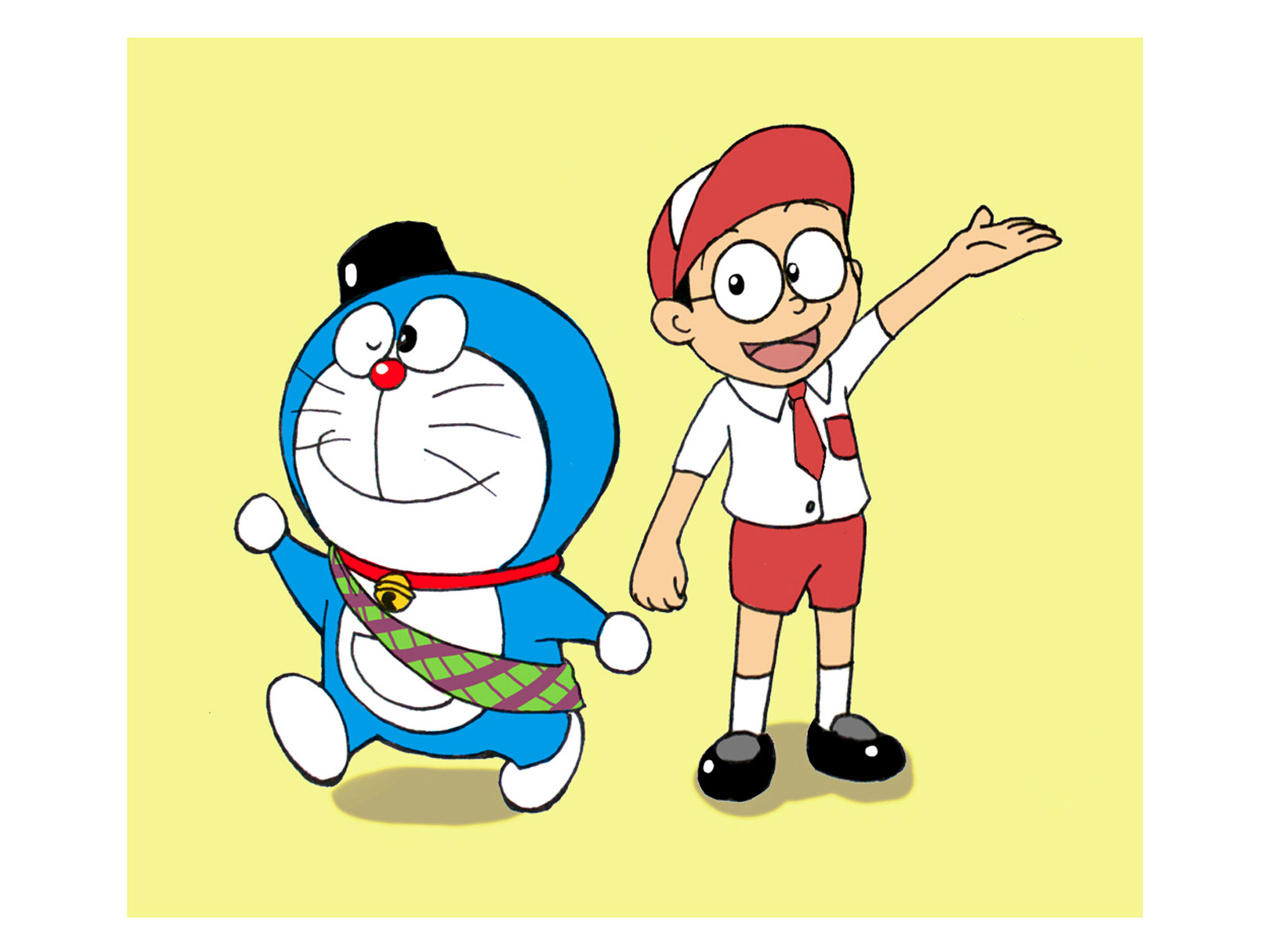 Ảnh Doremon và Nobita đơn giản