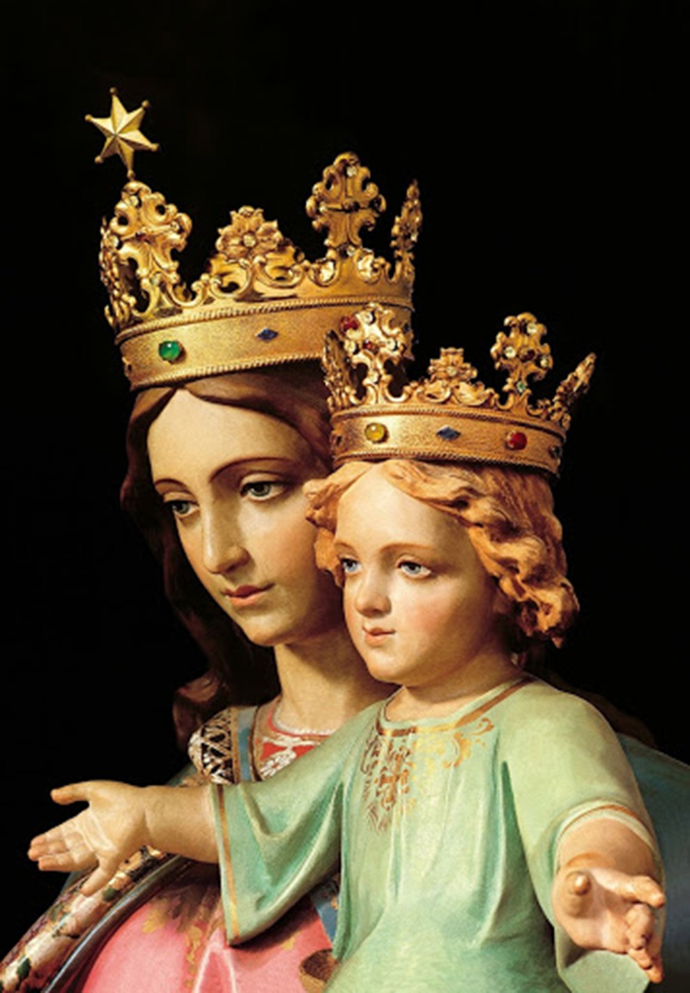 Ảnh đức mẹ Maria và thiên chúa Jesus